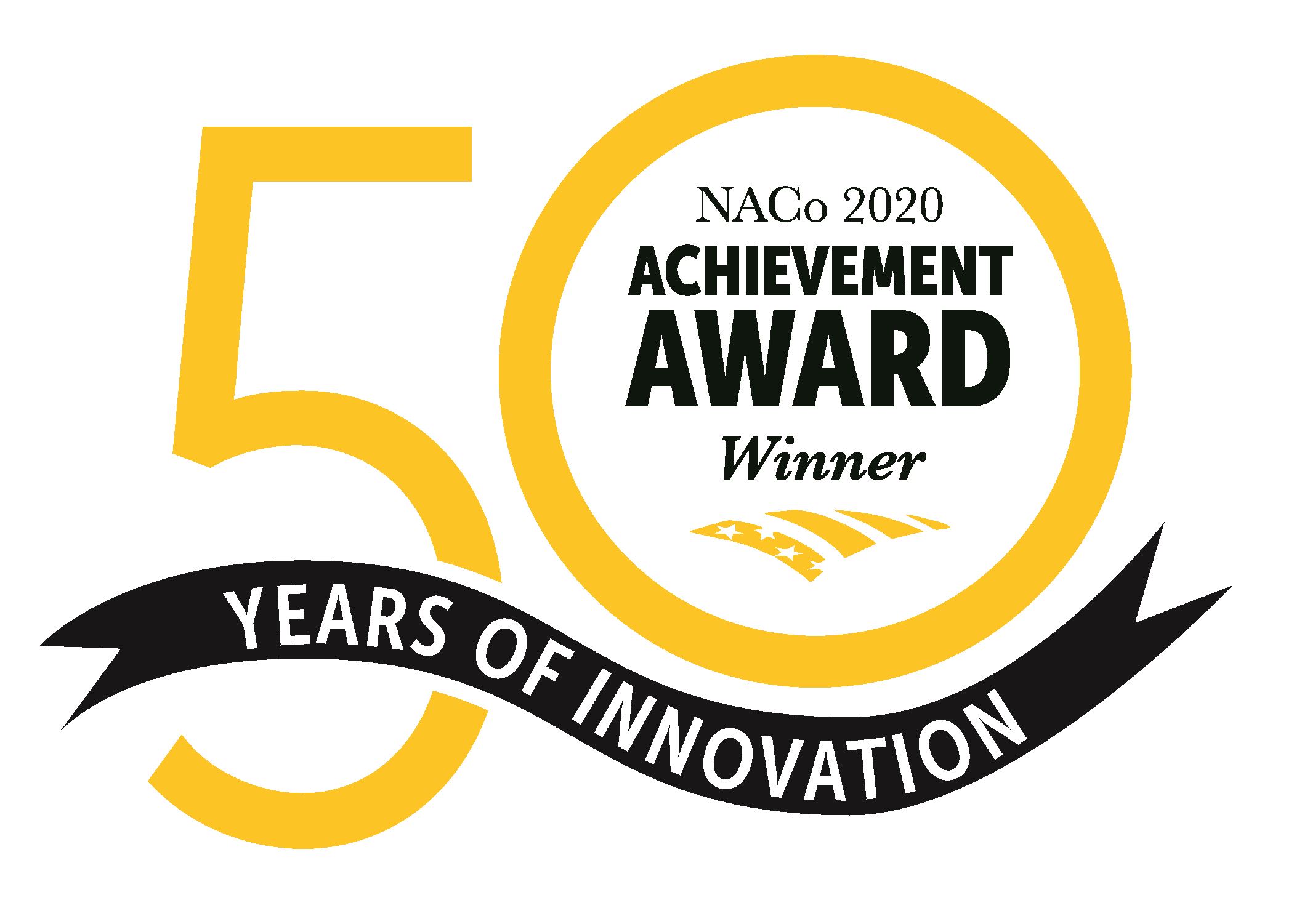2020 National Association of Counties Achievement Award Winner Seal