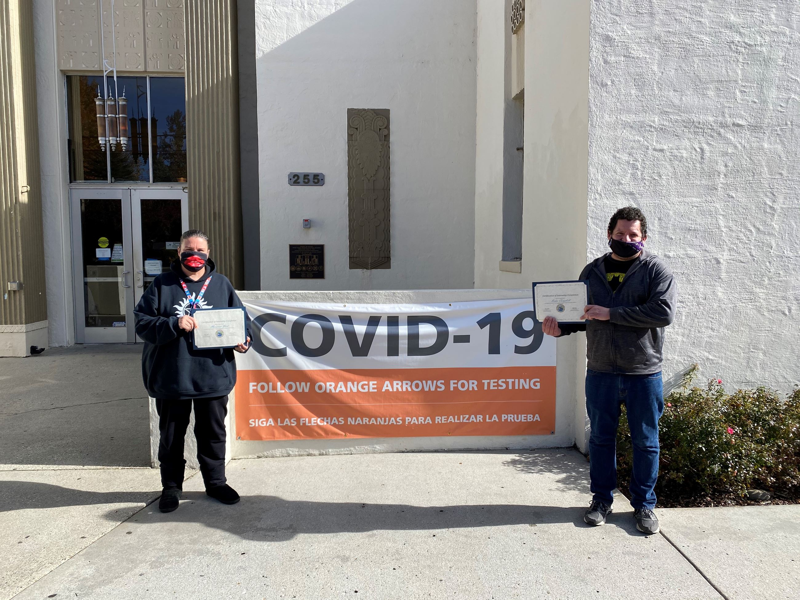 Intern spotlight: Marianna York and Rhom Campbell