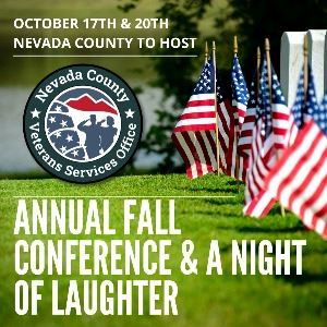 Nevada County to Host CACVSO Annual Fall Conference and a Night of Laughter