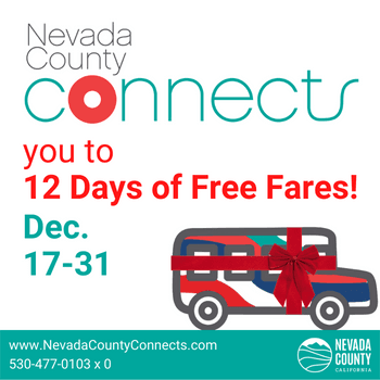 Transit Nevada County Connects Free Fare - NewsFlash
