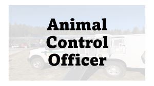 Animal Control Officer Button