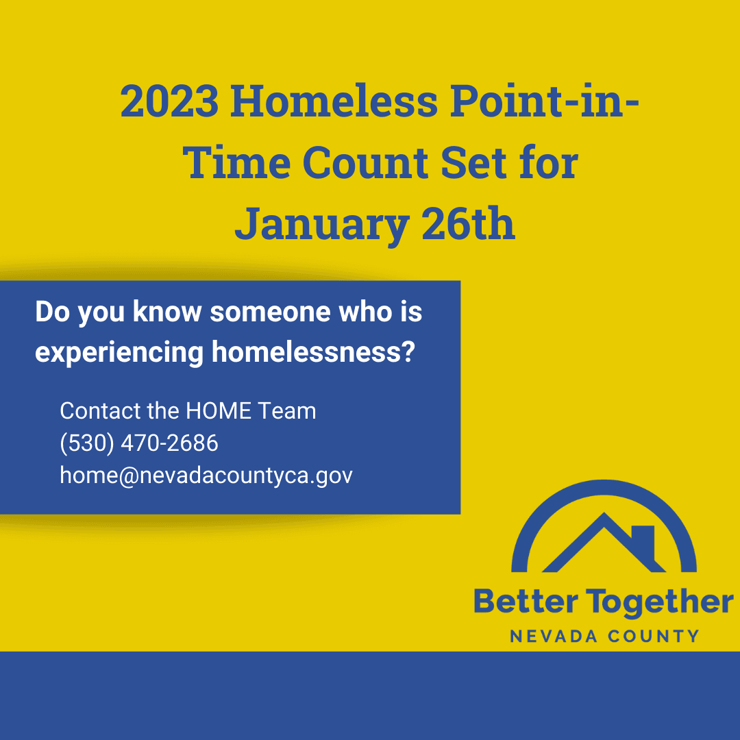 2023 Homeless Point-in-Time count set for January 26th 