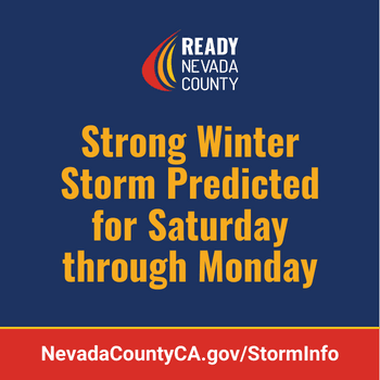 Strong Winter Storm Predicted for Saturday through Monday