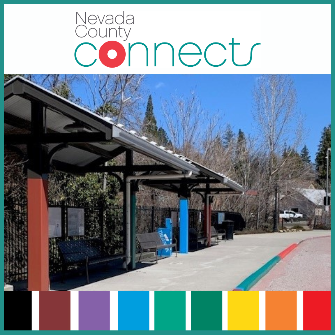 Nevada County Connects Easier to Navigate - color and numbers added to Tinloy Station