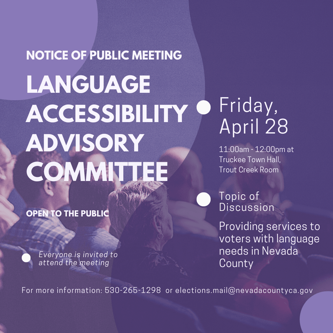 Notice of Public Meeting LAAC 4-28-23