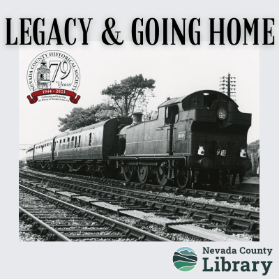 Image of train car with text