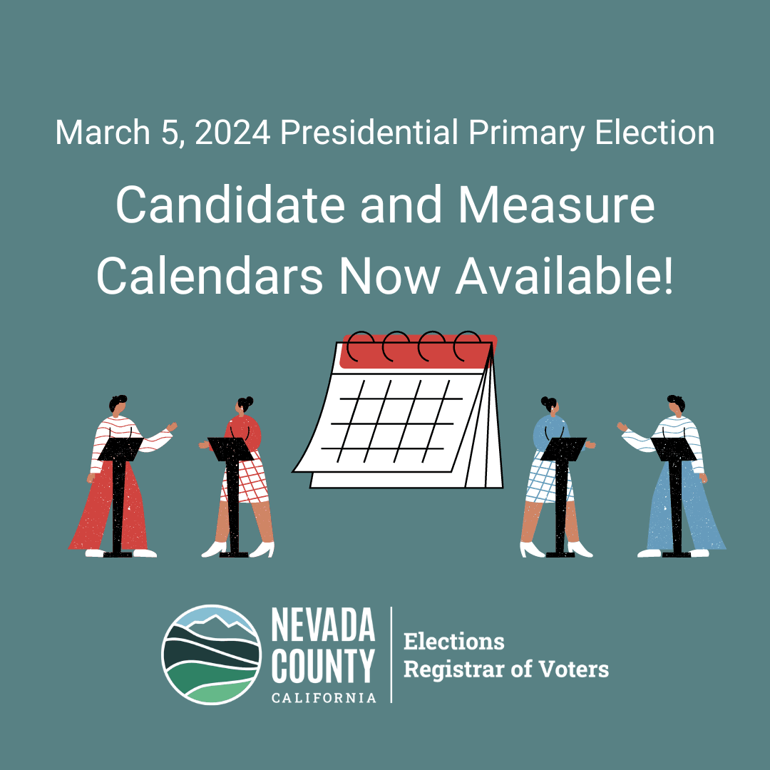Candidate and Measure Calendars Now Available