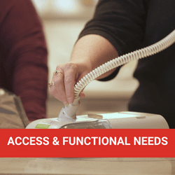 Access and Functional Needs 