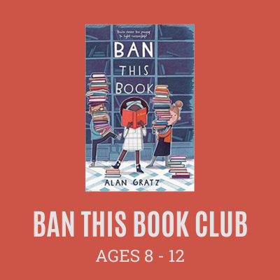 Maroon background with book cover image and white text