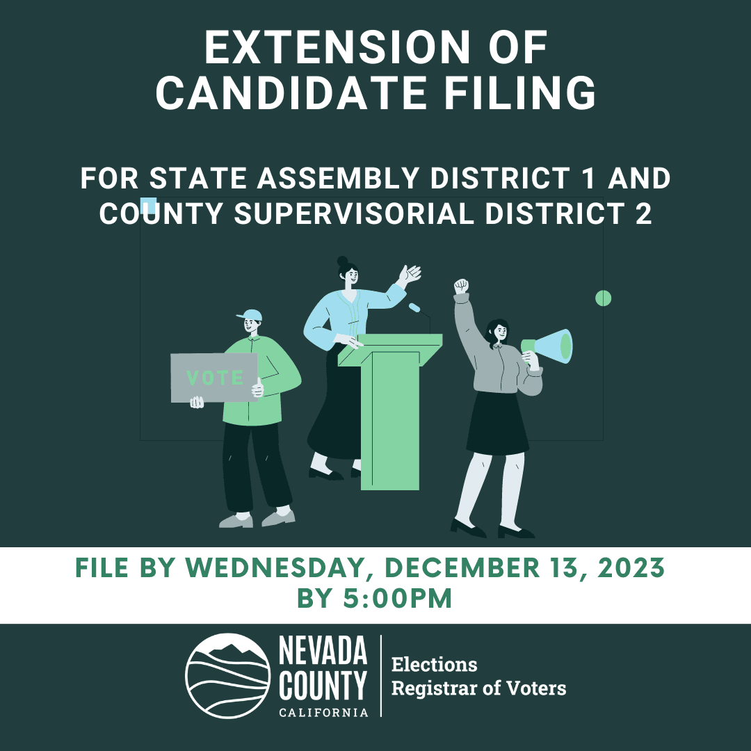 Extension of candidate filing (1)
