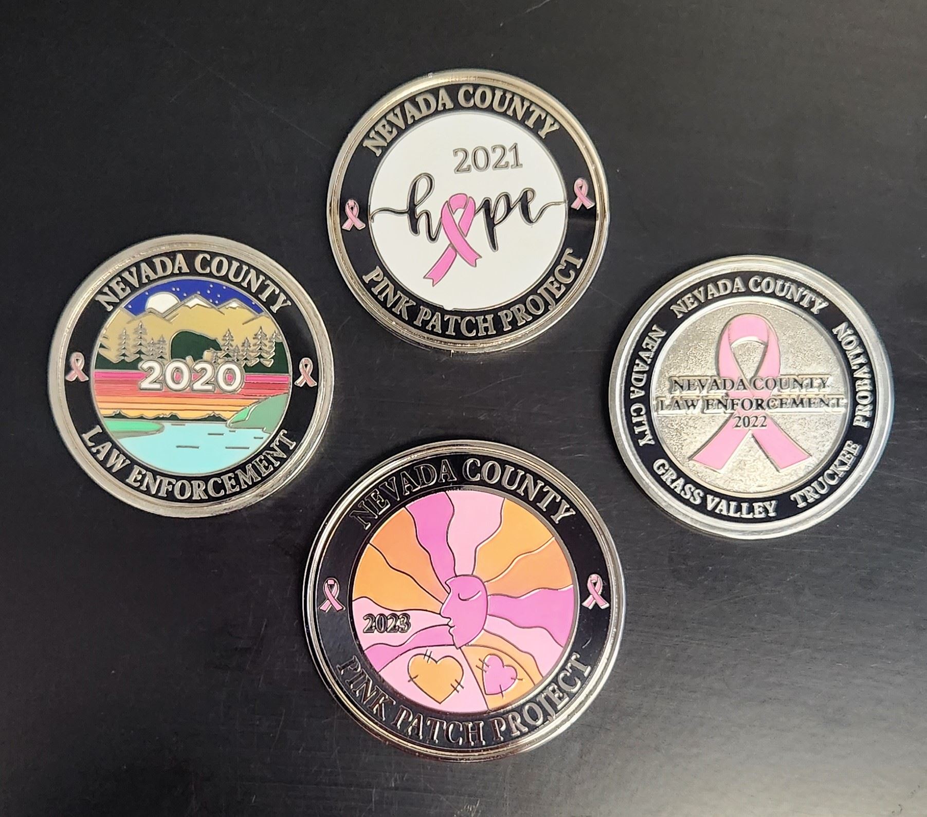 Pink Patch coins 2020-2023