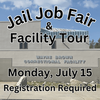 Jail Job Fair Facility Tour