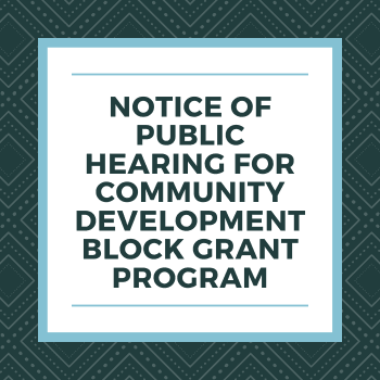 Notice of public hearing
