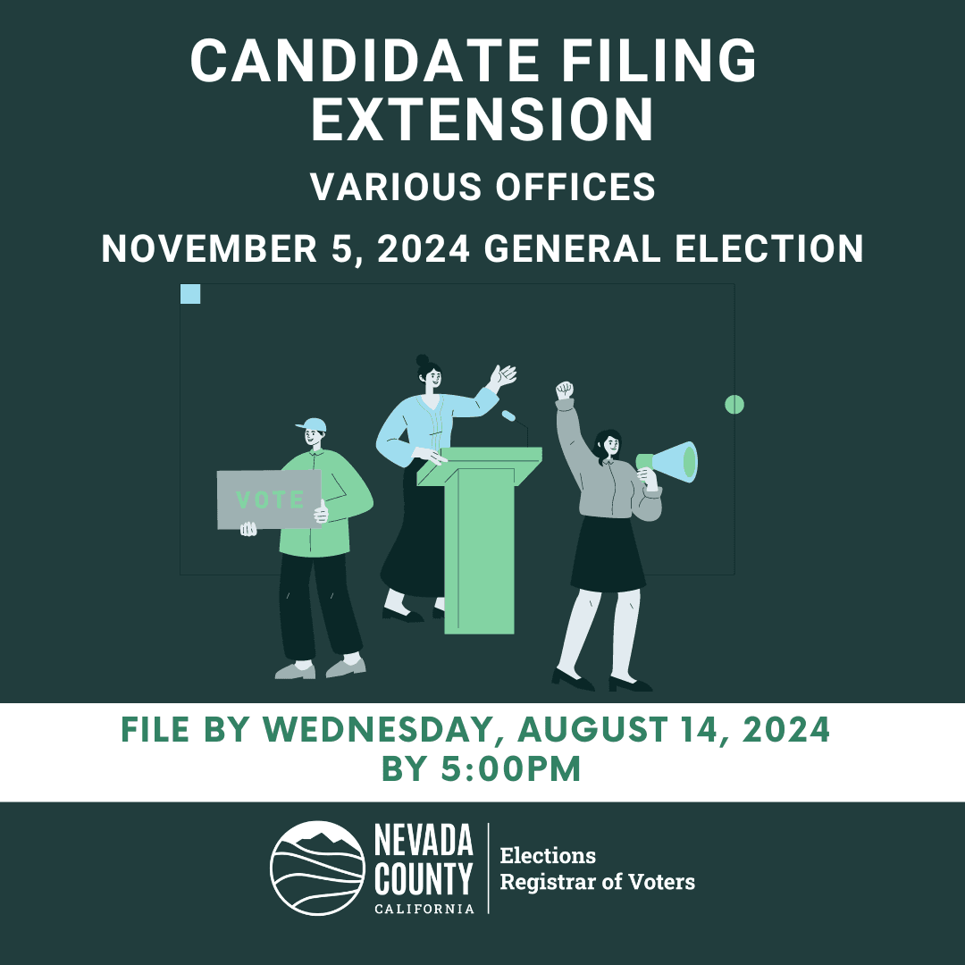 Nov 2024 Extension of candidate filing