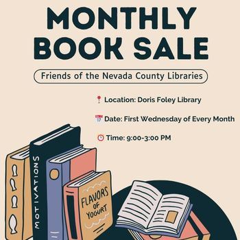 Monthly FOL book sale Newsflash 