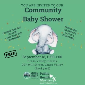 Community Baby Shower newsflash