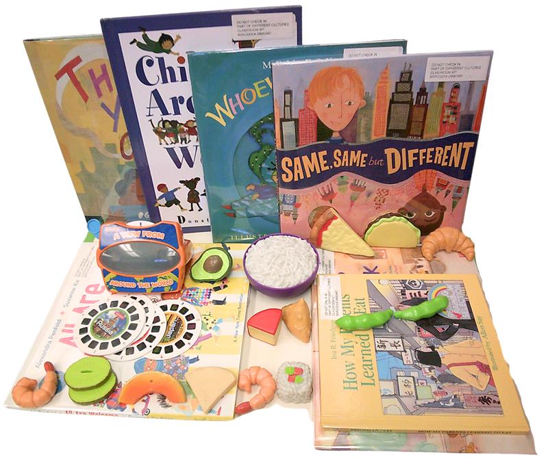 different cultures-themed children's toys and books 