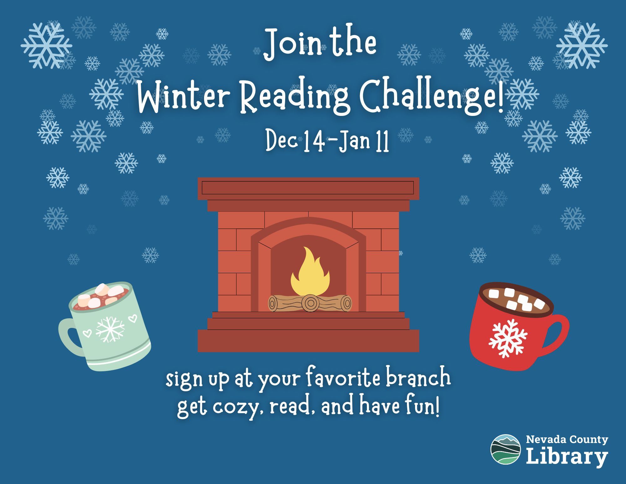 Winter Reading flyer 2024-25