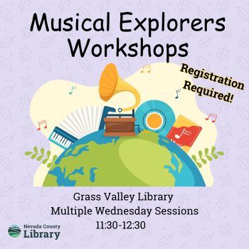 Musical Explorers Workshops Newsflash