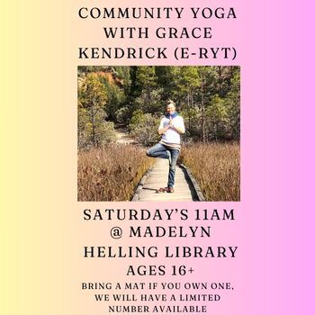 newsflash Community Yoga returns