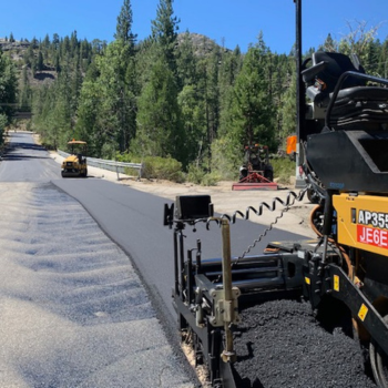 Highway 40 road work