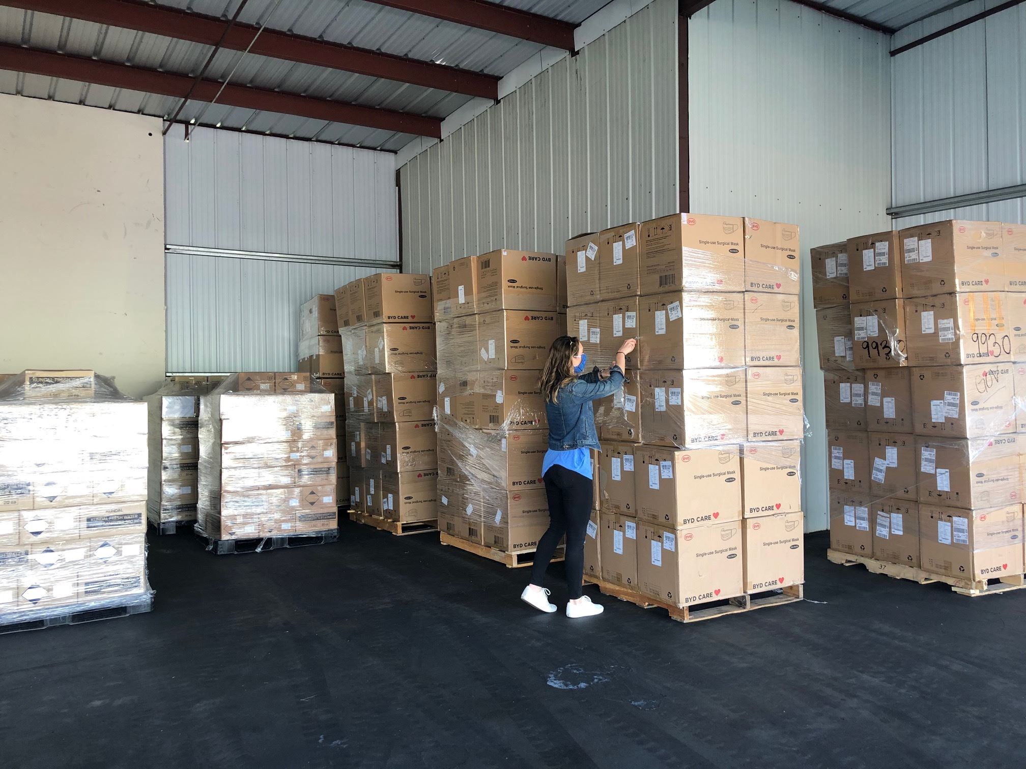 Truckee PPE Distribution Volunteers 2