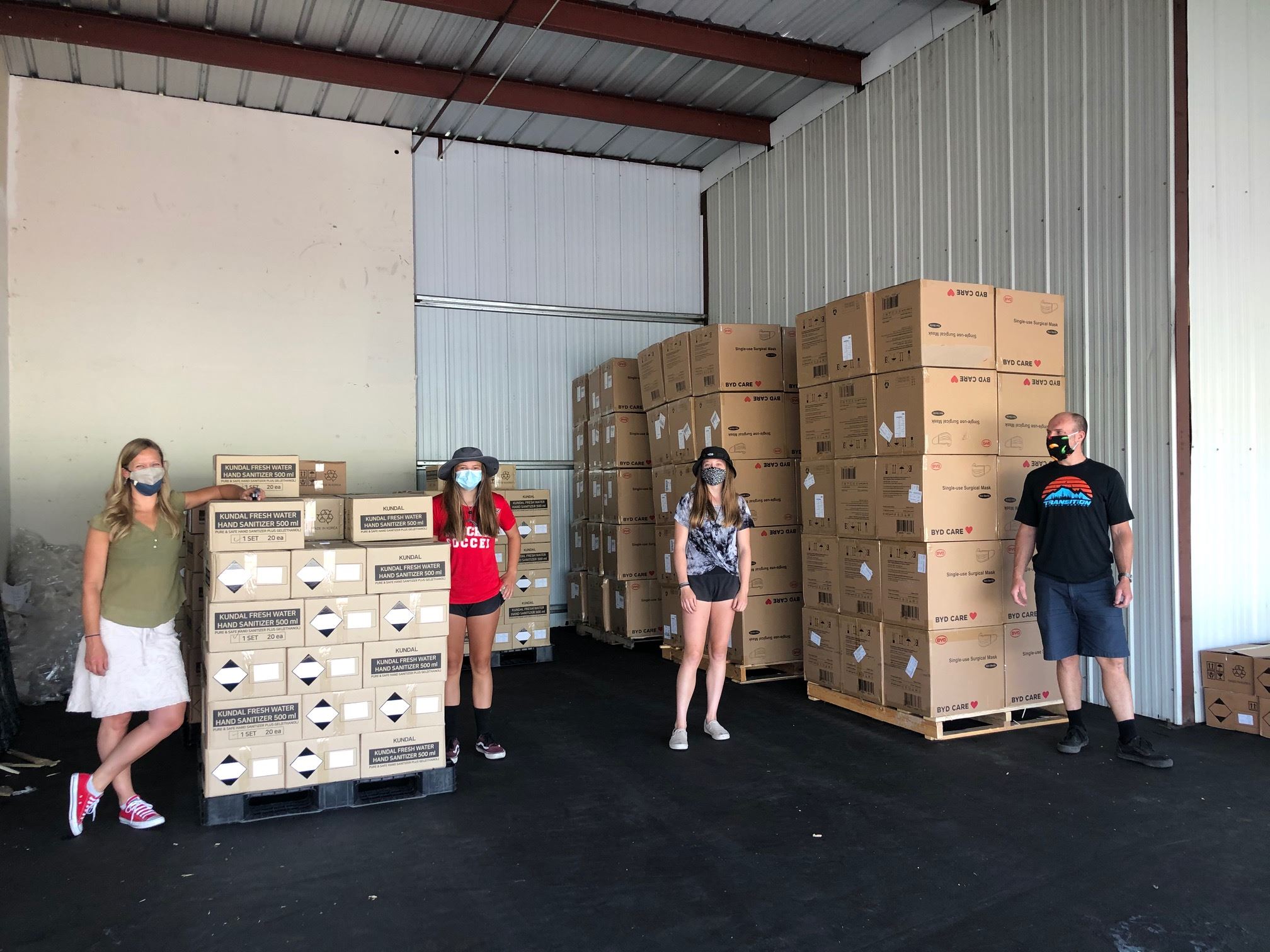 Truckee PPE Distribution Volunteers