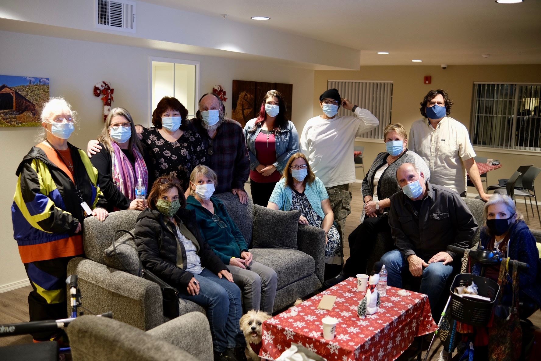 Housing Video Premiere at Lone Oak - Group Photo
