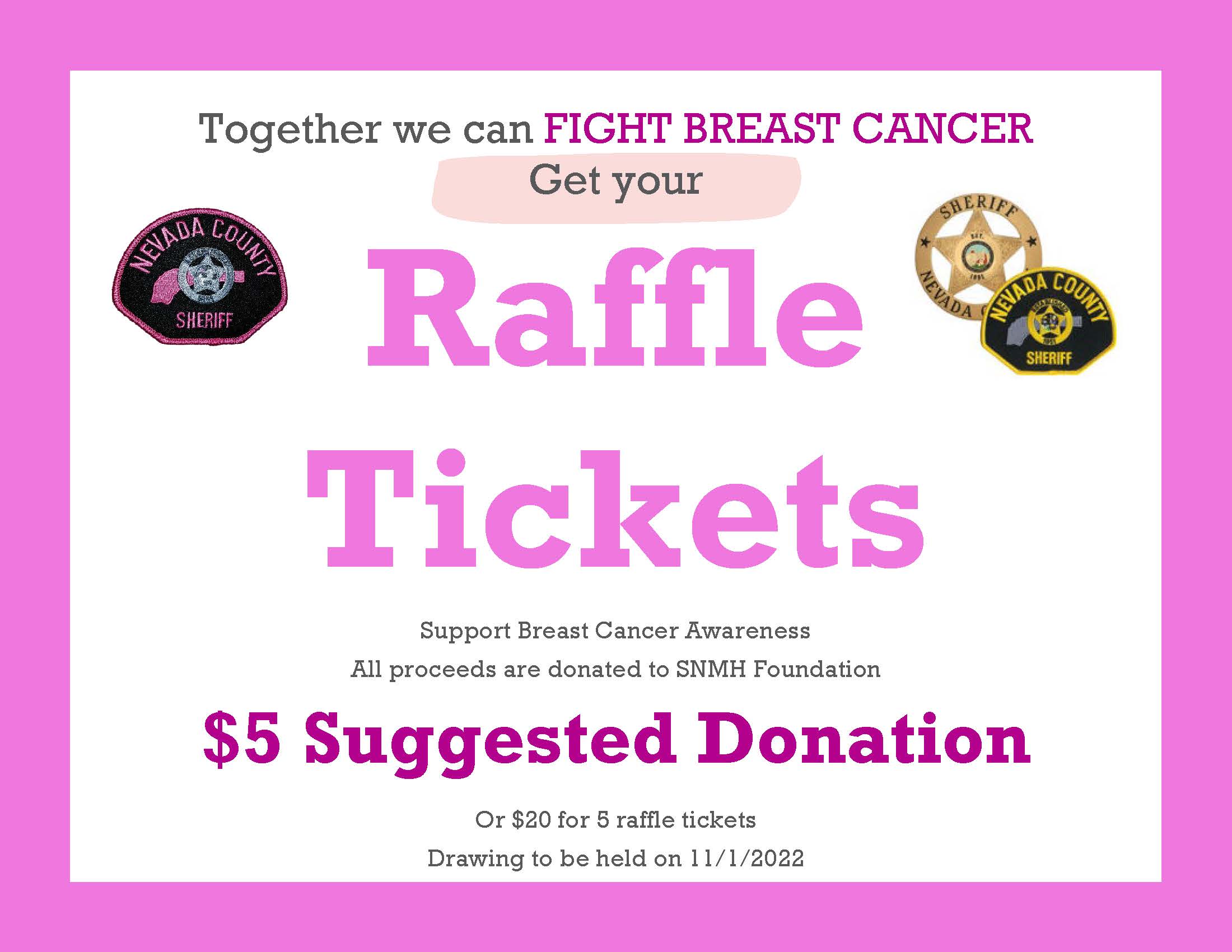 Pink Patch Raffle 2022