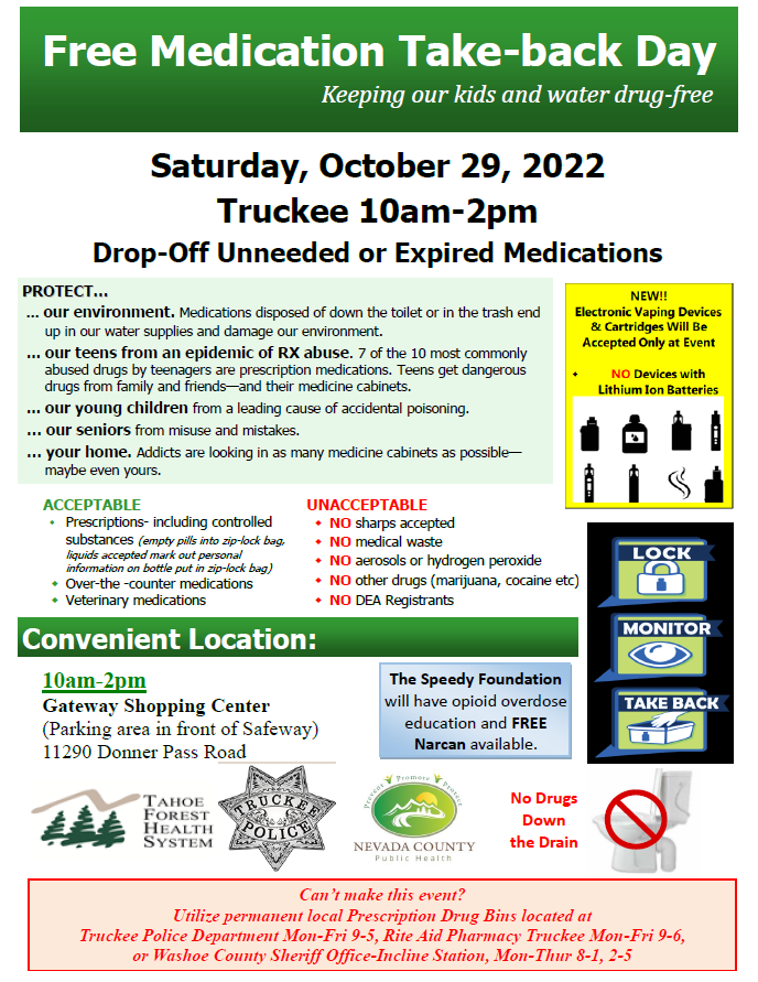 Drug Take Back Flyer