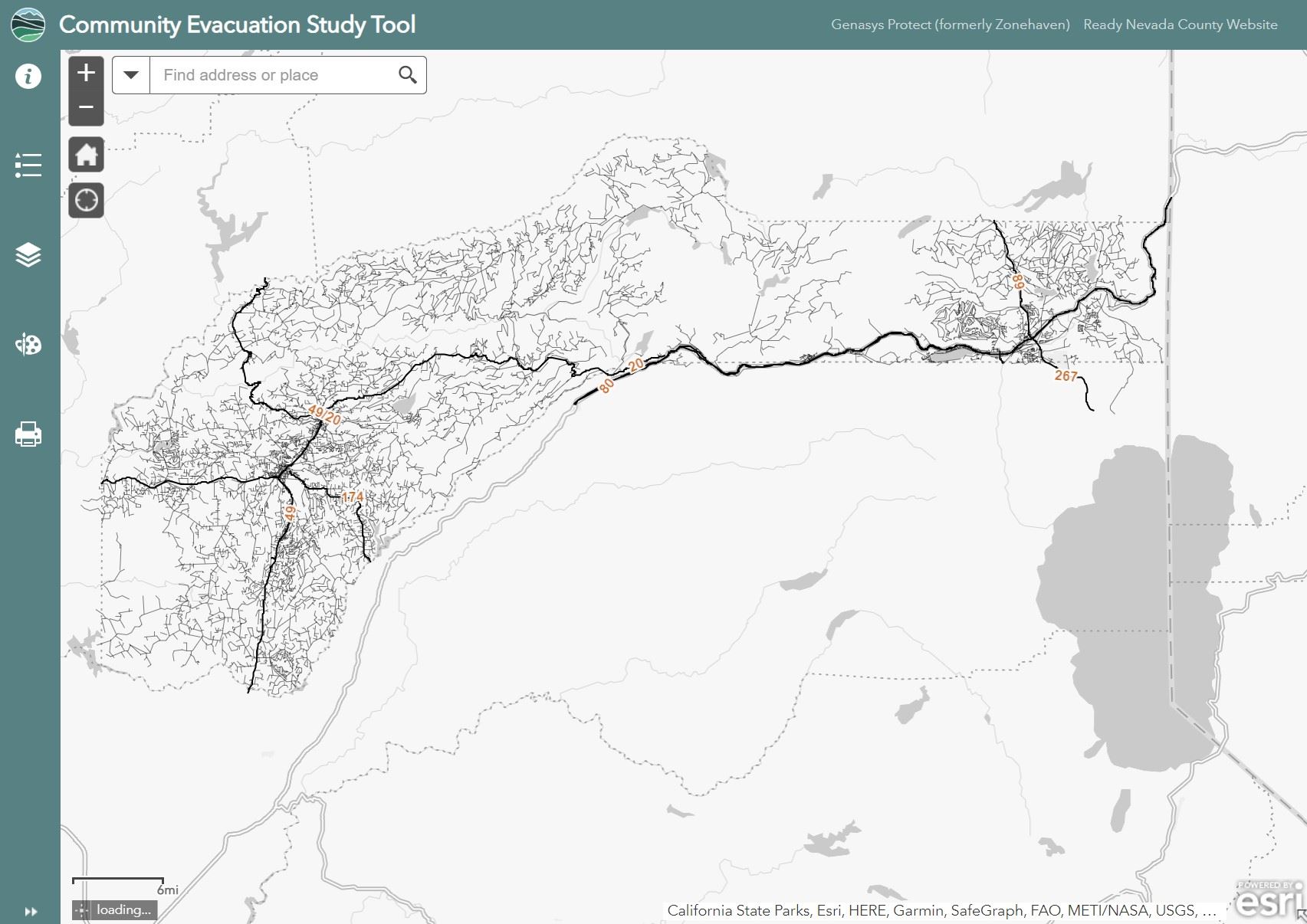 Community Evacuation Study Tool Opens in new window