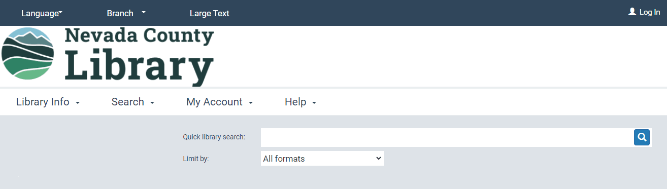 Access My Account - Library Catalog