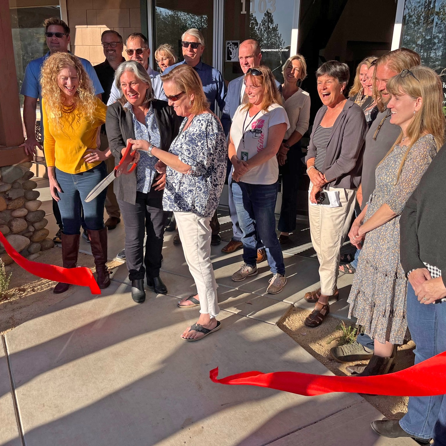 Ribbon Cutting of the Commons Resource Center