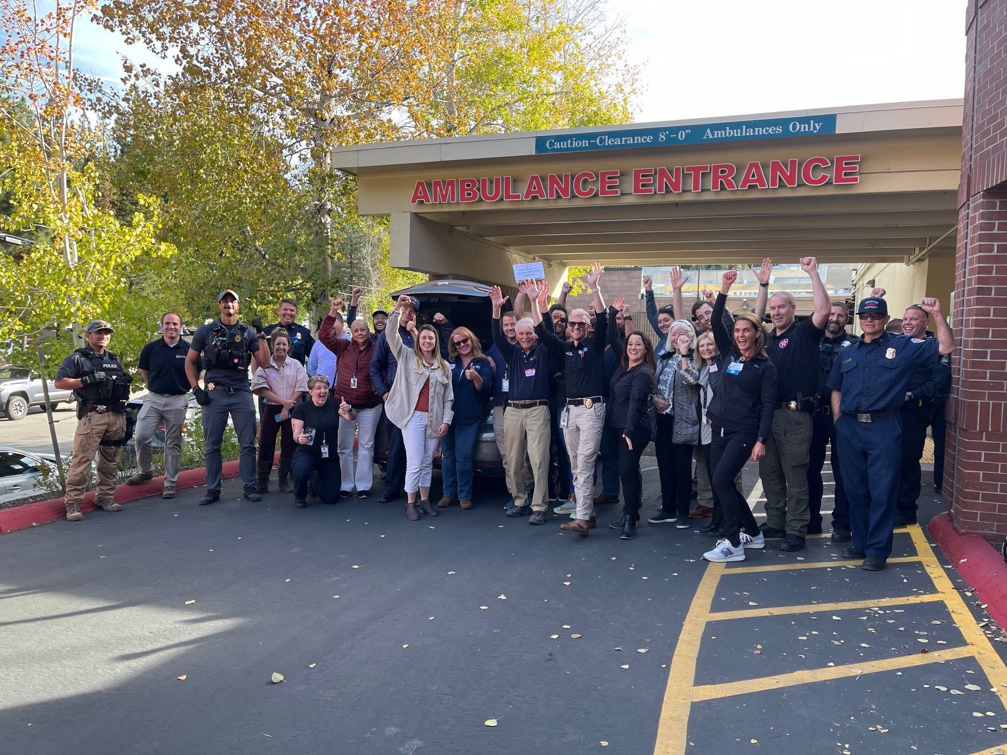 CHEMPack cross-border exercise: participants from Nevada County/NNPH (Nevada)